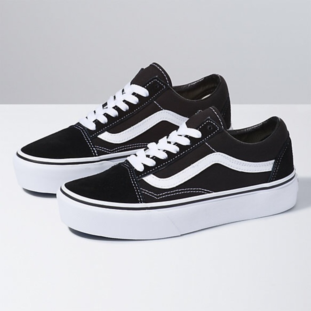 vans old skool platform shoes